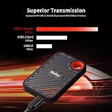 Netac ZX20 512GB External SSD USB 3.2 Gen2x2 NVMe Portable 2000MB/s view 3