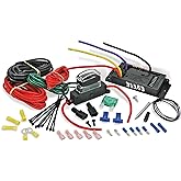 Flex-A-Lite Variable Speed Controller and Relay Kit with Thread-In Temperature Sensor, Fan Controller With Temperature Probe (31163), Black