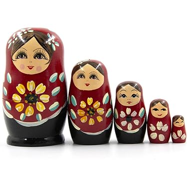 Wood Nesting Dolls Russian Set 4 Pc Made In USSR | eBay Wood Nesting Dolls Russian Set 4 Pc Made In USSR | eBay