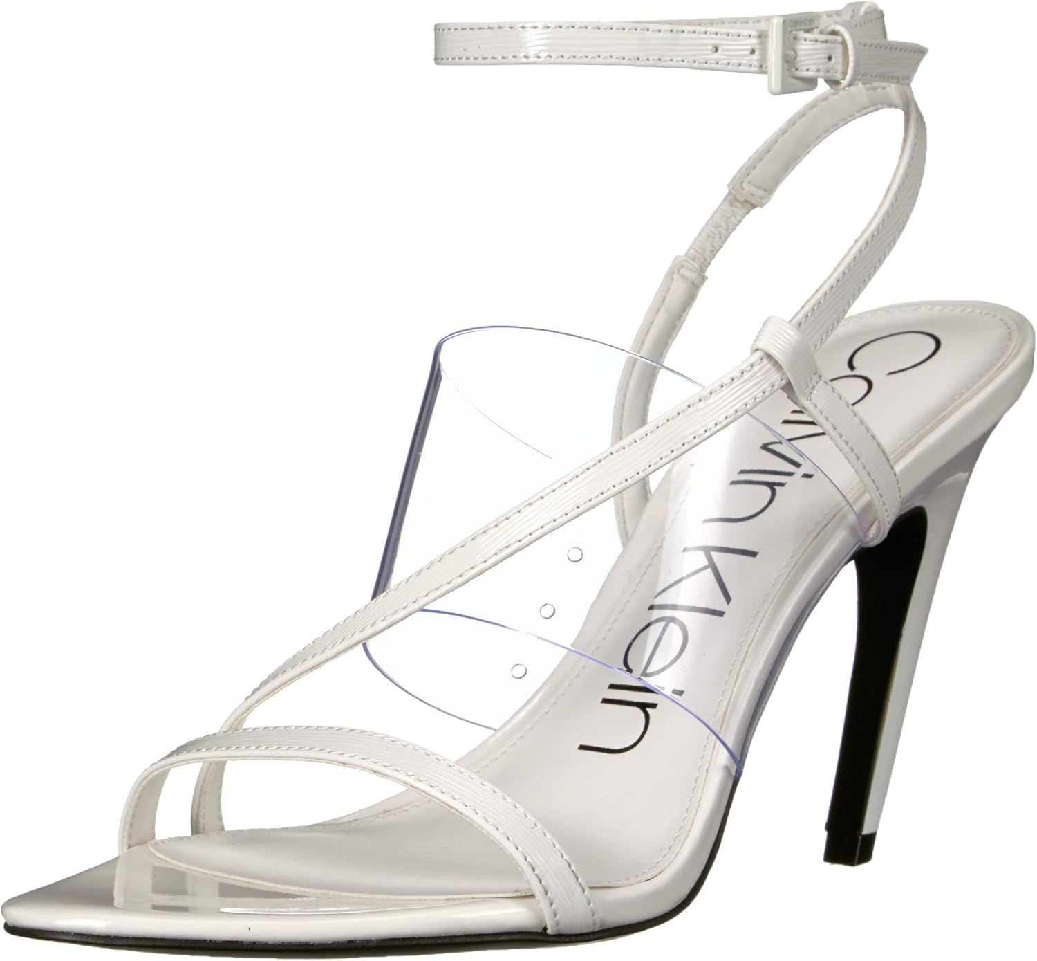 calvin klein clear heels
