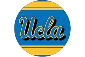 R AND R IMPORTS University of California Los Angeles Bruins 4 Inch Round Magnet