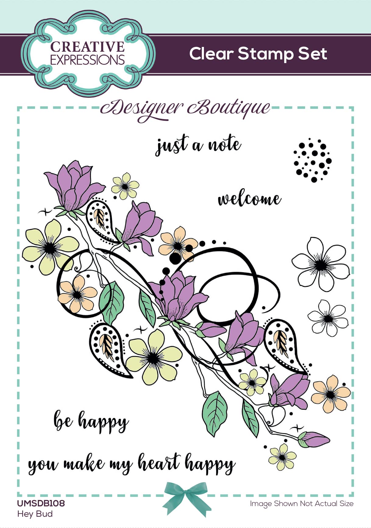 Designer Boutique - Hey Bud - Clear Stamp Set
