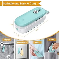 FEPPO Mini Bag Sealer, 2 in 1 Bag Sealer Heat Seal