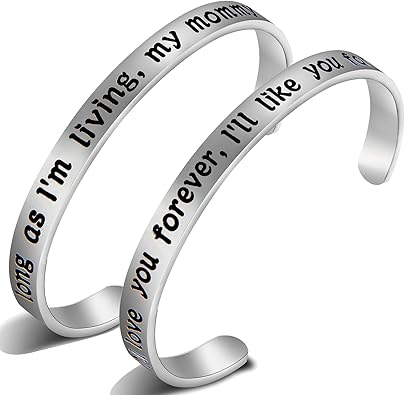 mommy and me personalized bracelets