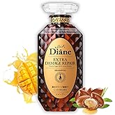 Moist Diane Repair Shampoo for Damaged Hair & Color Treated Hair, Repairing Shampoo for Women & Men by Keratin, Argan Oil, Mango Oil from Japan, Silicone& Sulfate Free 15.2 Fl Oz DAMAGE REPAIR