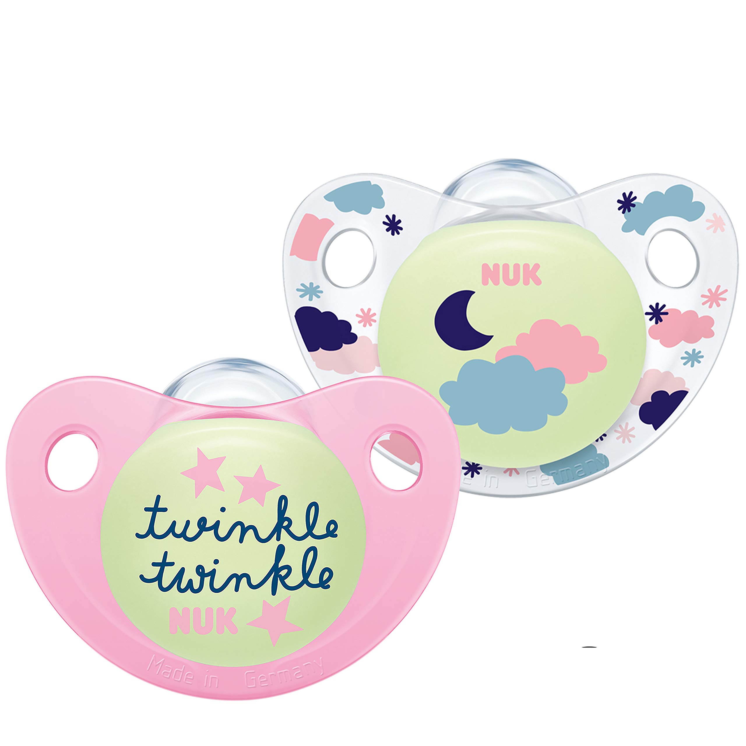 Nuk Trendline Night & Day Dummy with Glow Effect