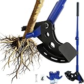 Sapling Puller Tool &amp; Tree Puller Heavy Duty Root Puller for &frac14; - 2 " Woody Stems 56" High Leverage Manual Tree Root Remover Fully Uproots Trees, Shrubs| Ergonomic Garden Tool for Farming, Forestry