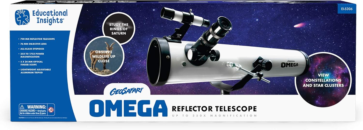 geosafari omega reflector telescope
