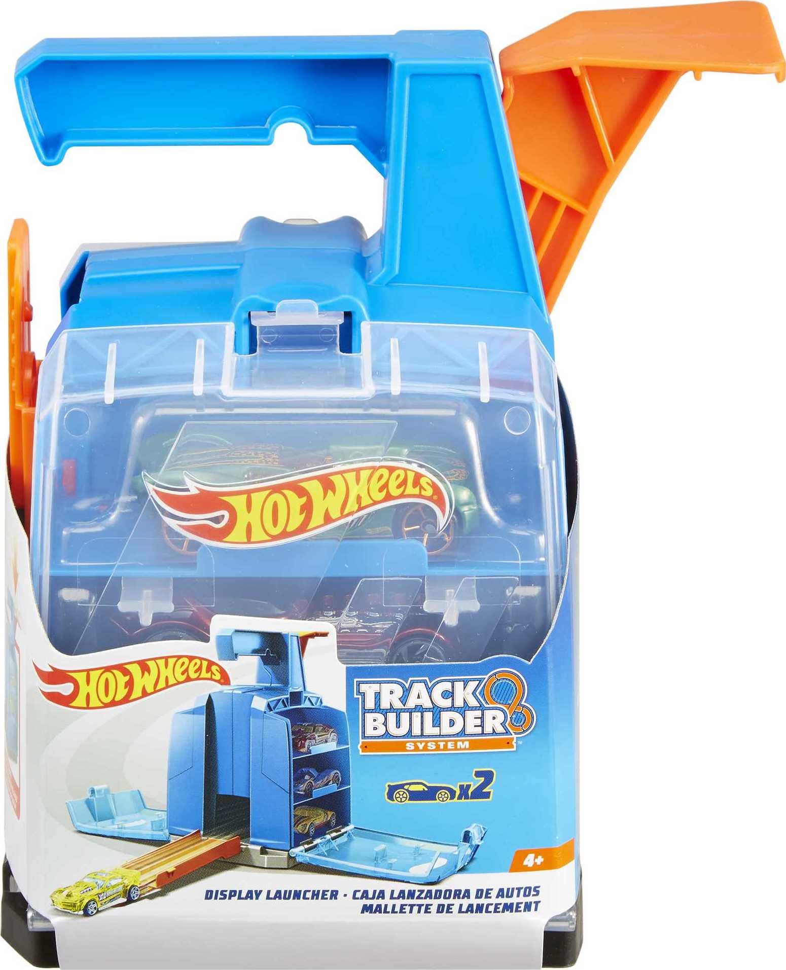 Hot Wheels Launcher Case Storage for 6 1:64 Scale Toy Cars Ages 5 to 10