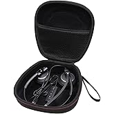Headset Headphone Case Compatible with Logitech H390, H430, H570e, Zone 300, Zone 301 or JLab Go Work, JIAMQISHI, EAGLEND Headset, Black(Case Only)