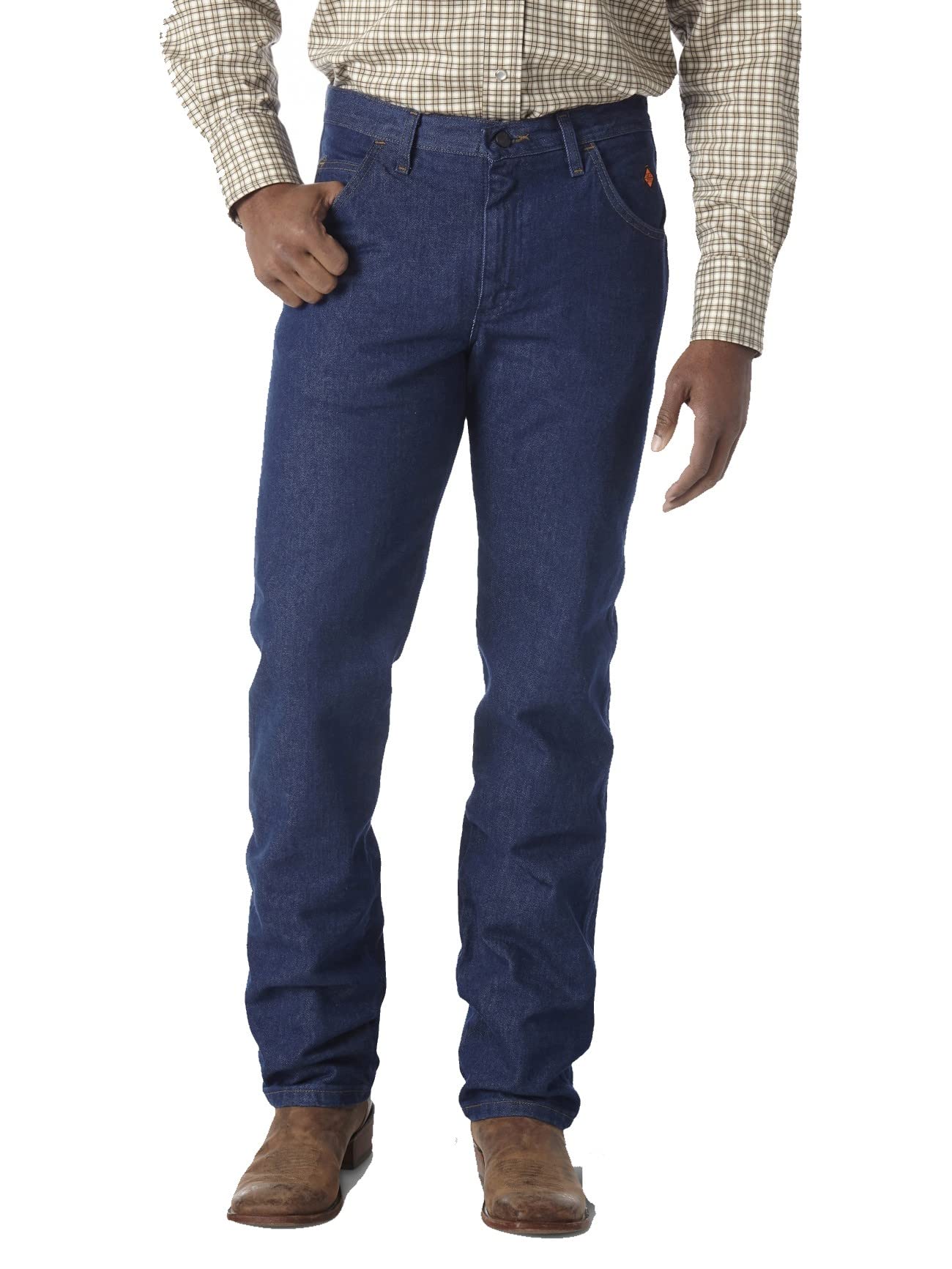 Wrangler Riggs Workwear Mens Fr Lightweight Regular Fit Jeans, Prewash, 32W x 36L US