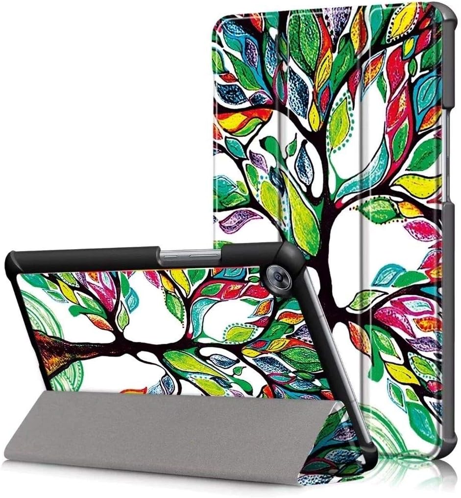 TDA Case for Huawei MediaPad M5 8.4 Case, Ultra Lightweight Smart Slim Shell Stand Cover Case for Huawei MediaPad M5 8.4 Inch 2018 Tablet with Auto Sleep/Wake (Tree)