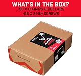 Bullfix Universal Plasterboard Fixings Heavy Duty 96 Pack 116kg load view 7