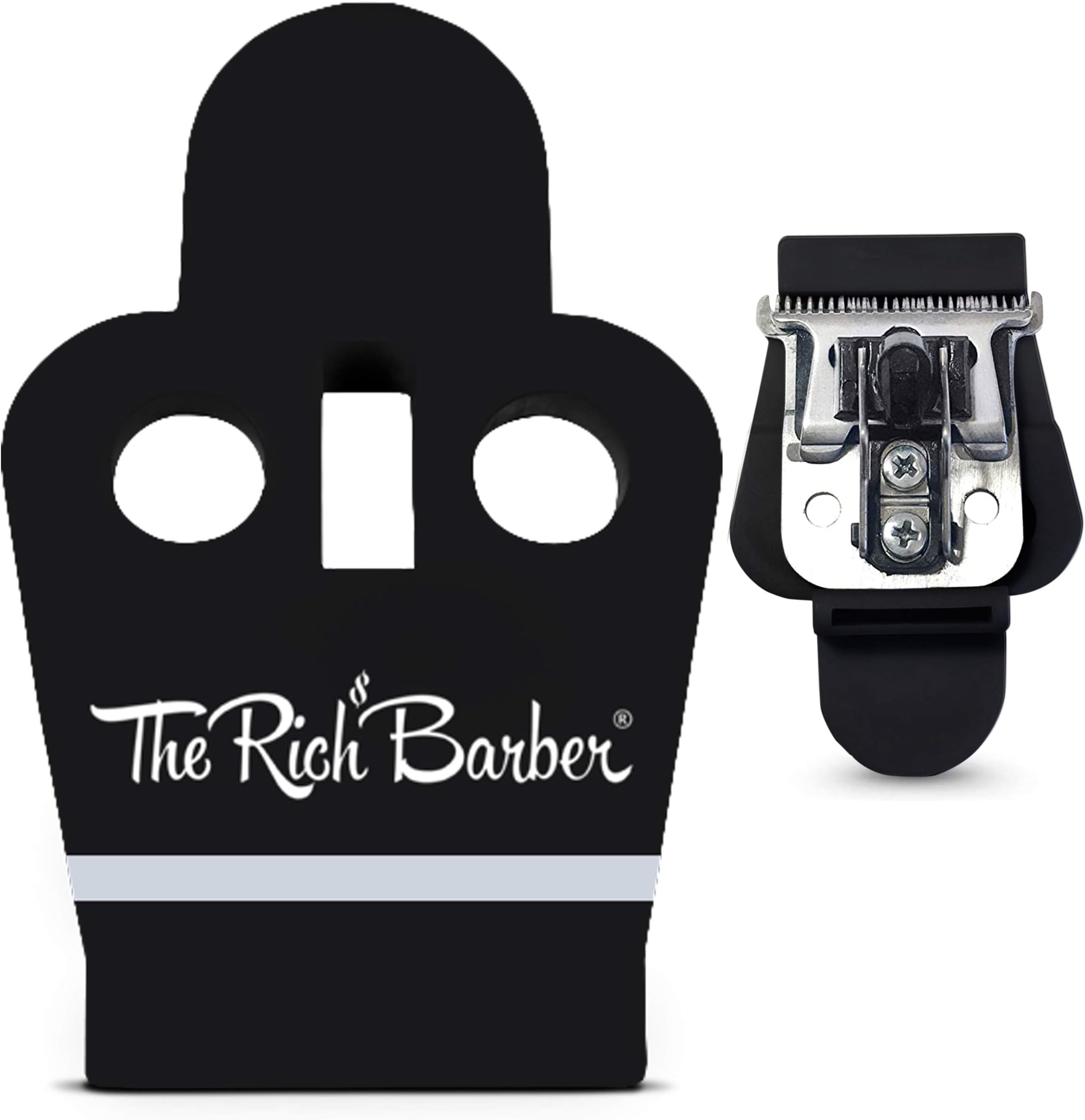 The Rich Barber On The Money 10 Second Blade Setter | Zero Gap Tool for Sharper Lines, Cleaner Fades & Precision Detail | Full Precision Shave in Seconds (Andis Slimline Pro)