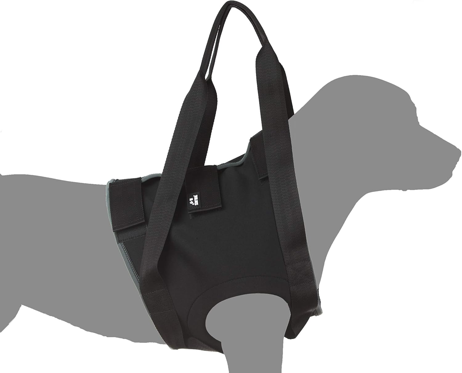 Julius-K9 Rehabilitation Harnesses - Front, Size: S, Chest circumference: 42-61 cm, black - Image 4
