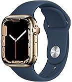 Amazon.com: Apple Watch Series 7 (GPS, 41mm) Blue Aluminum Case