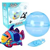 zhuzhu Aquarium Bubble Ball &amp; Surf Board with Mandarin Fish