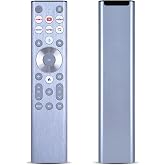Replacement Voice Backlit TV Remote Control for Hisense ERF6A80 | Compatible with Hisense U6 U7 U8 Series Mini-LED ULED 4K UHD Google Smart TV