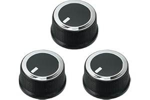 YUANTUO 84141127 AC Temperature Control Knob Fit for Chevrolet Express 2008-2021, Fit for GMC Savana 2008-2017, 84793085 3pcs