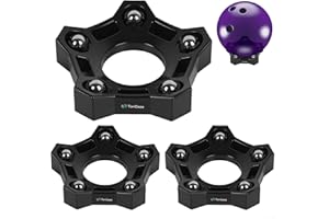 TonGass (3-Pack Bowling Rotating Ball Cup, Bowling Cup Display Stand with Bearing Spinner Holder, Spare Balls Holder Spinner for Bowlings Sports Ball Display Stand Suitable for All Balls Types