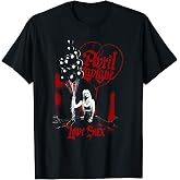 T-shirt ufficiale Avril Lavigne Love Sux T-shirt grafica da uomo T