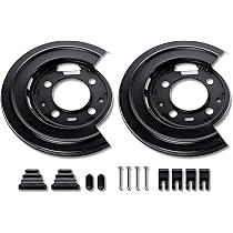 Rear Brake Dust Shields For 99-15 Ford F-250/F-350/F-450 Super Duty - Set Of 2