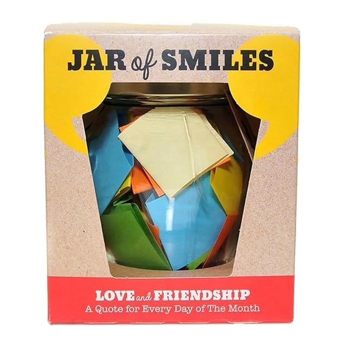 Love & Friendship in a Jar. Month of Thoughtful & Happy Quotations for