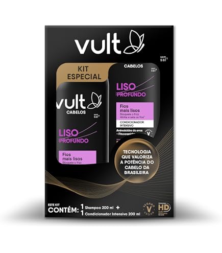 Vult Promopack Shampoo e Condicionador Choque de Reconstrução
