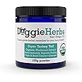 Super Turkey Tail Organic Turkey Tail Extract *550mg Beta Glucan per Scoop* 100% Fruiting Body, 0% Mycelium | Immunity for Dogs 100g by Doggie Herbs