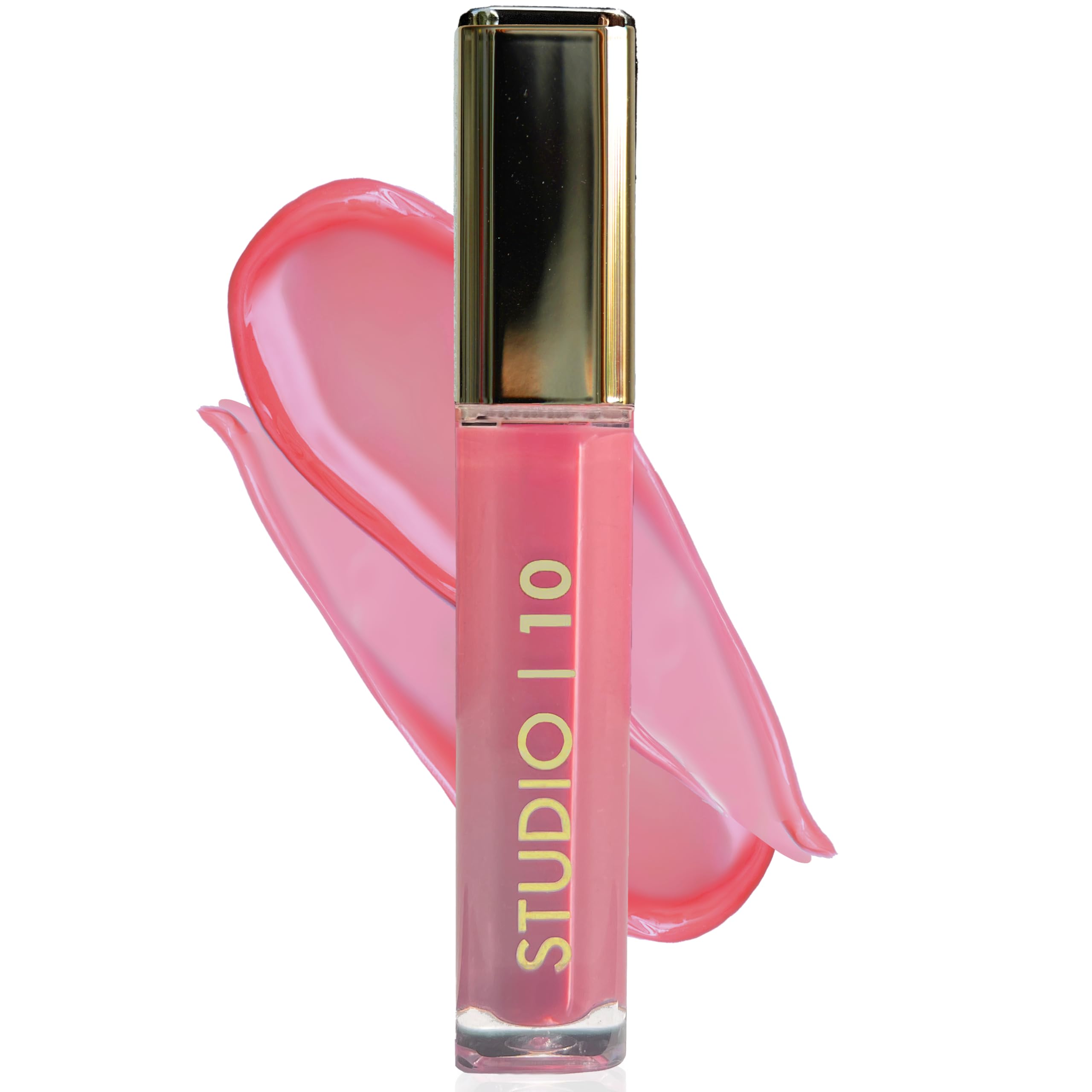 Plumping Lip Gloss – Hydrating Hyaluronic Acid Lip Gloss with Soft Shine for Mature Dry Lips