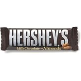 Hershey's Milk Chocolate with Almond Vend Bar, 36-Count