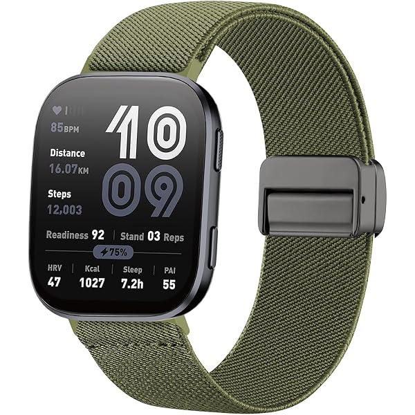 Ersatzarmband Für Amazfit Bip 5 – Weiches Nylonband, 22 Mm, Verstellbar (für Damen & Herren)