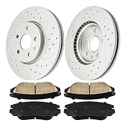 295.6mm Front Brake Pads and Rotors Kit Compatible