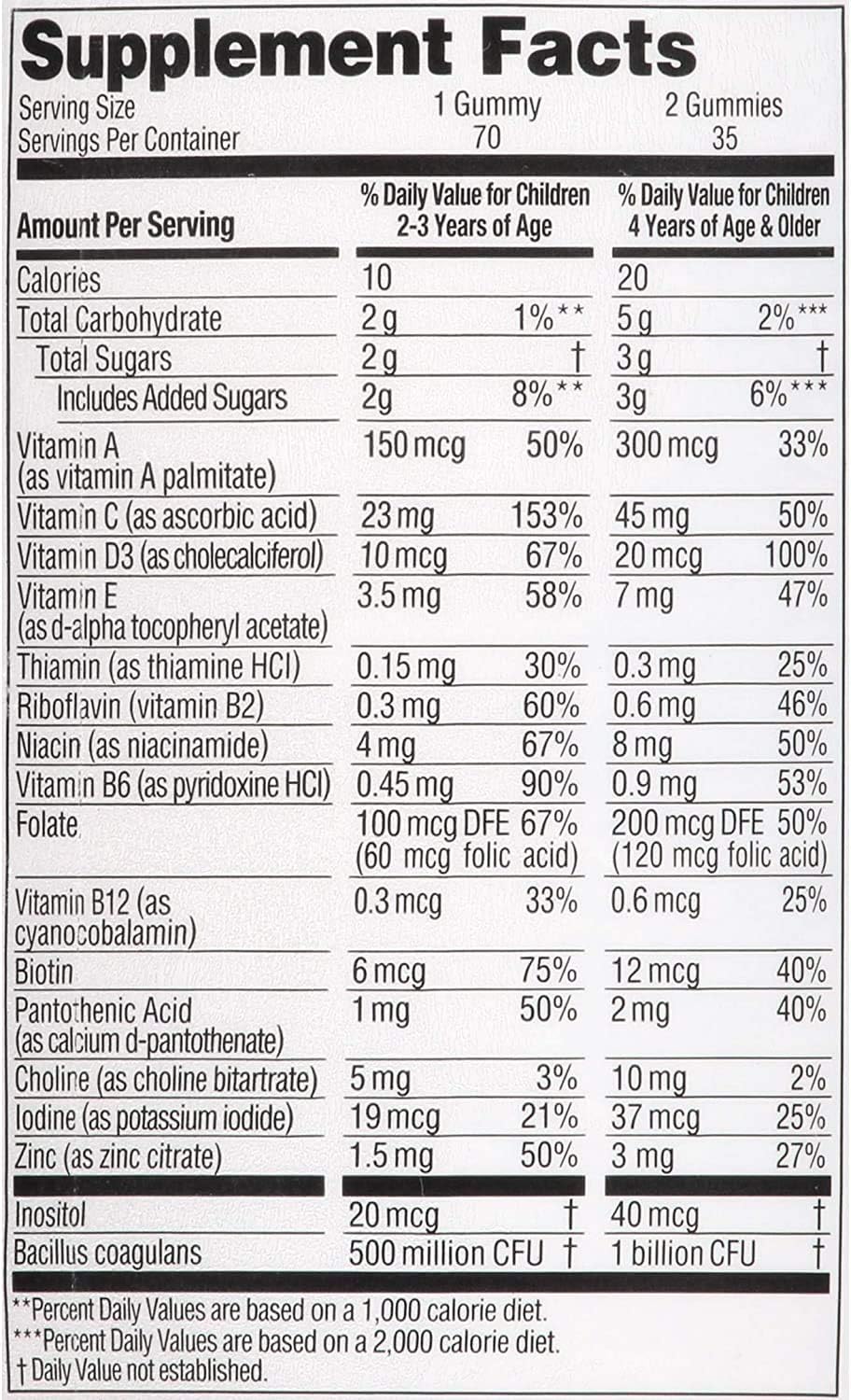 Zarbee's Naturals Children's Complete Multivitamin + Immune* Gummies, Mixed Berry Flavors, 70 Gummies: Health & Personal Care