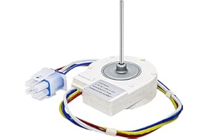 WR60X10185 Evaporator Fan Motor for GE General Electric Refrigerator by Romalon OEM Replaces Part WR23X10353 WR23X10355 WR23X10364 PS1019114 AP3875639