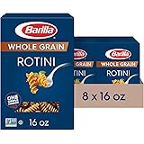 Barilla Whole Grain Pasta, Rotini, 16 Ounce (Pack of 8)