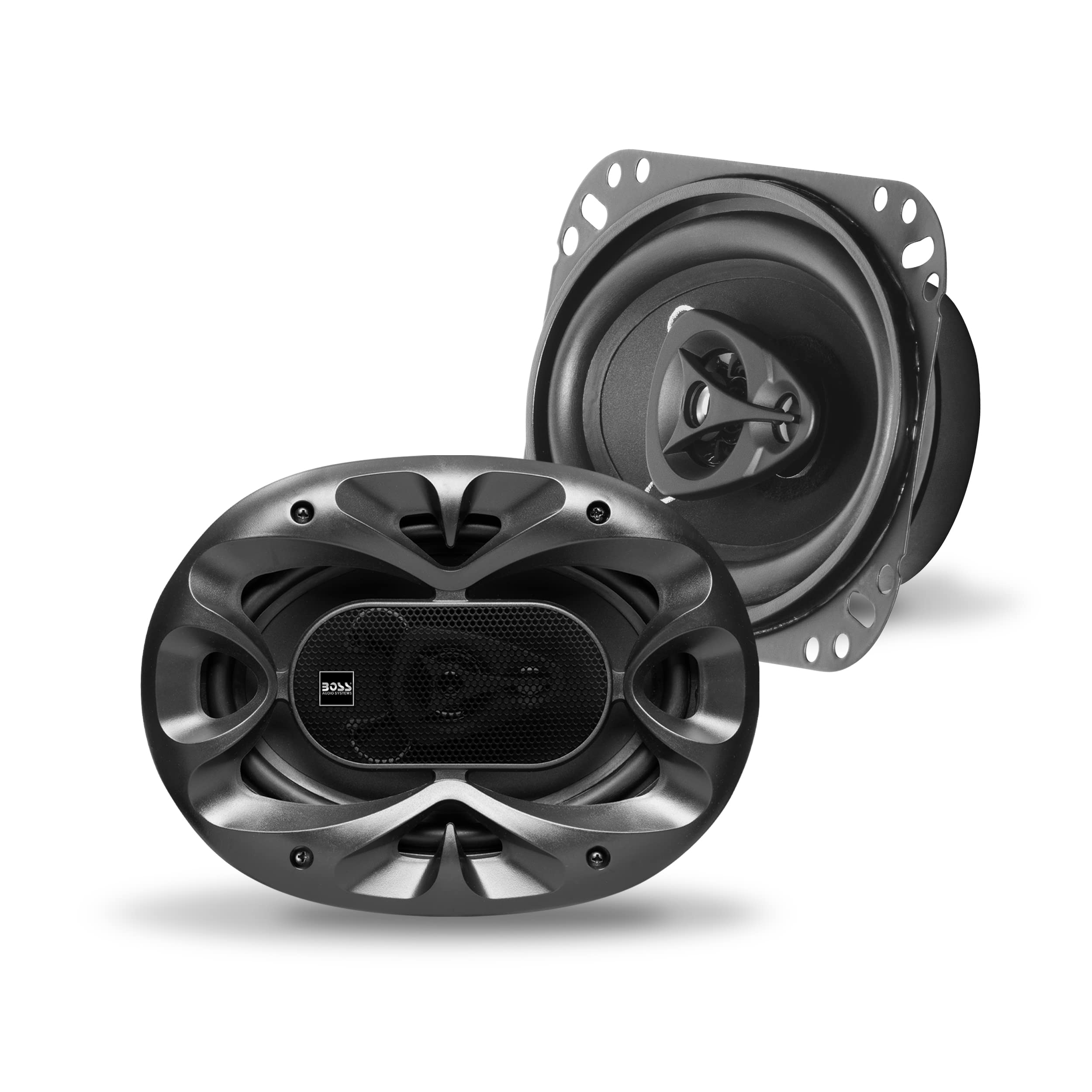 BOSS Audio Systems CH4630B Chaos Exxtreme Series 4 x 6 Inch Car Stereo Door Speakers - 250 Watts Max, 3 Way, Full Range Audio, Tweeters, Coaxial, Sold in Pairs