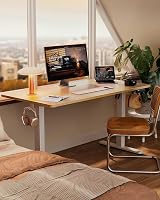 ErGear Electric Standing Desk 140x70cm 4 Memory Panel Sit Stand Home Office view 2