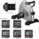 himaly Mini Exercise Bike Portable Pedal Exerciser LCD Display view 2