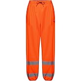 A-ASFETY High Visibility Reflective Traffic Safety Work Mesh Road Pants