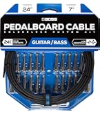 Amazon.com: BOSS BCK-24 Solderless Pedalboard Cable Kit – 24 Foot