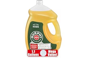 Murphys Oil Soap Hardwood Floor Cleaner - 145 fl oz - Murphy Concentrated Wood Cleaner - Original Concentrated Wood Floor Cleaner for Mopping - Wood Furniture Cleaner - Wood Cabinet Cleaner