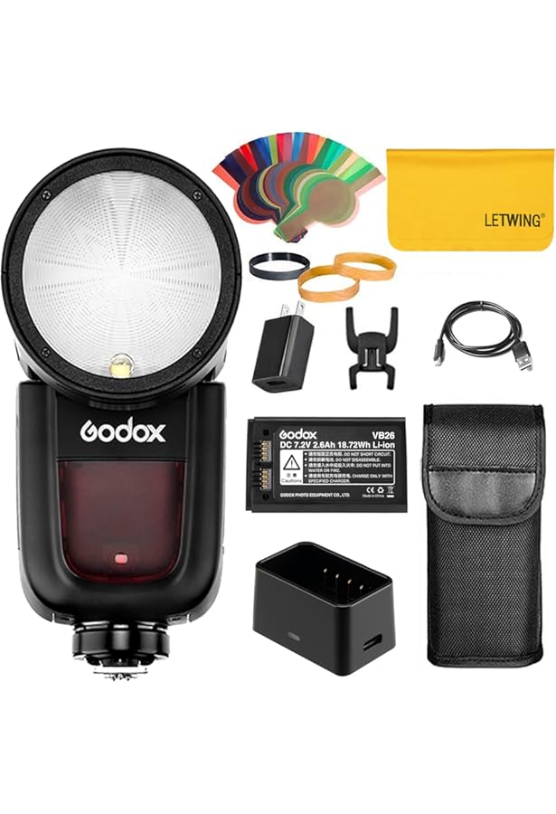 ・マニュア 【セール中】Y638★Godox V1C スピードライト★キャノン用【新品】 のために