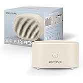 Conair Portable Small Air Purifier, Rechargeable Corded/Cordless, HEPA Air Filter, Allergy Relief, Dust, Pollen, Odor Control, Bedroom, Dorm Room, Small Room