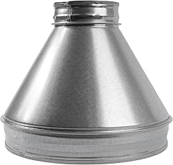 HVAC OV 12"" to 4"" Inch Round Duct Reducer