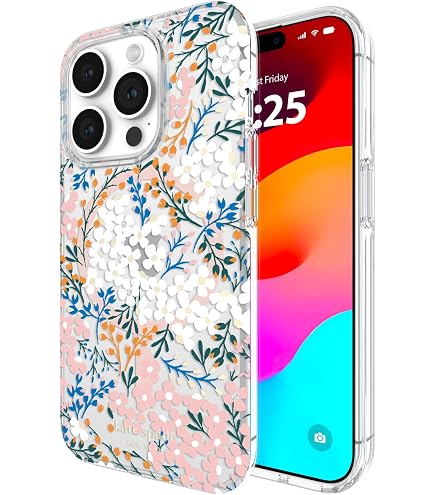 Amazon.com: kate spade new york iPhone 15 Pro Case, Compatible