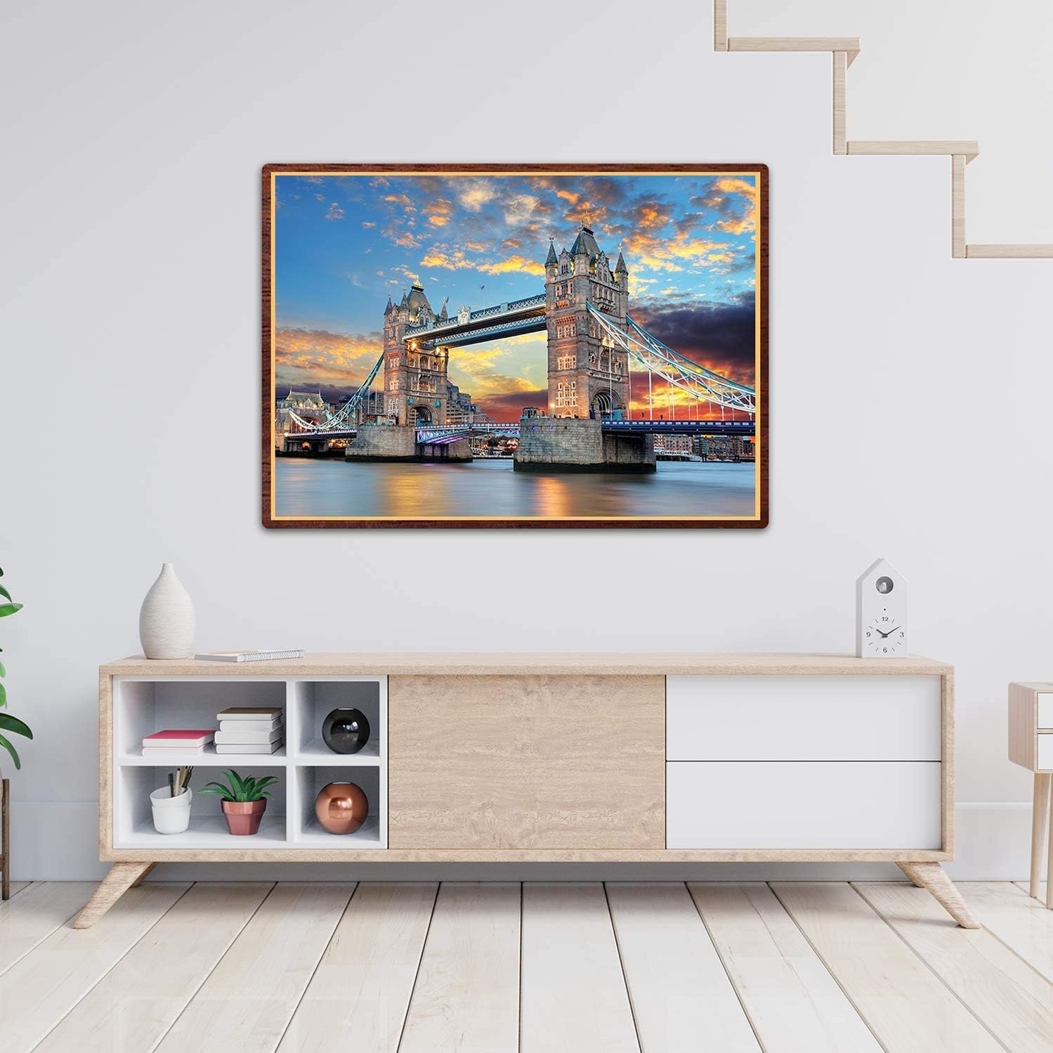 Rocorose 1000 Piece Jigsaw Puzzles For Adults Tower Bridge Puzzle ...