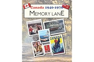Canada 1940-1970 Memory Lane: large print book for dementia patients