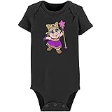 Baby Short Sleeve Onesies Annie-Sue-Pig-Girl-Singer-Muppet-Furry-Toys- Funny Baby Outfits