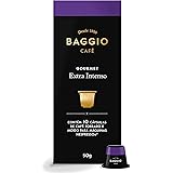 Cápsulas De Café Gourmet Extra Intenso Baggio Café, Compatível Com Nespresso, Contém 10 Cápsulas